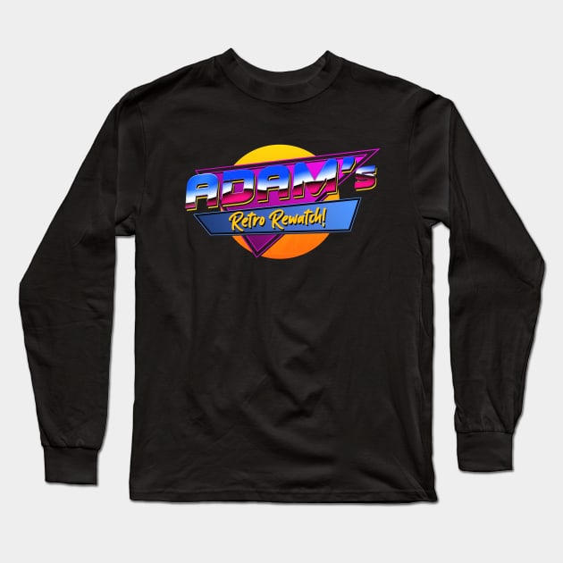 Retro Rewatch Long Sleeve T-Shirt by CinemadnessPodcast